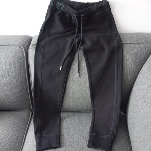 Diesel Black Sweat Pants Size S - Picture 1 of 7
